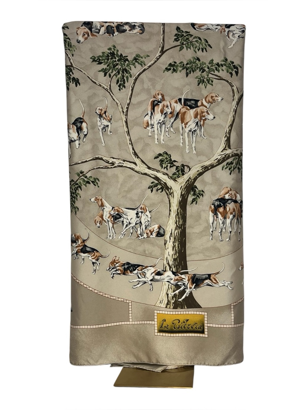 Hermes 'Le Poitevin' Silk Scarf